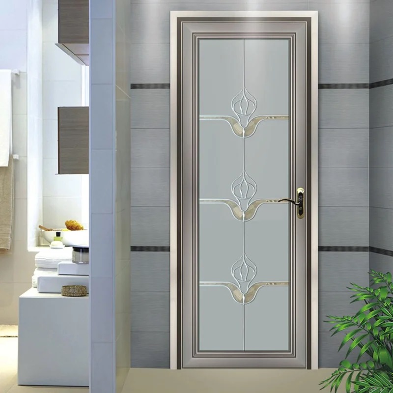 باب زجاج سيكوريت لمحل تجاري